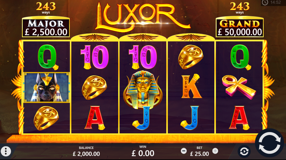 play luxor game