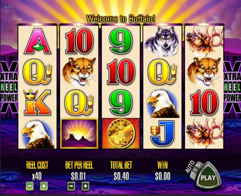 free buffalo slot machine games