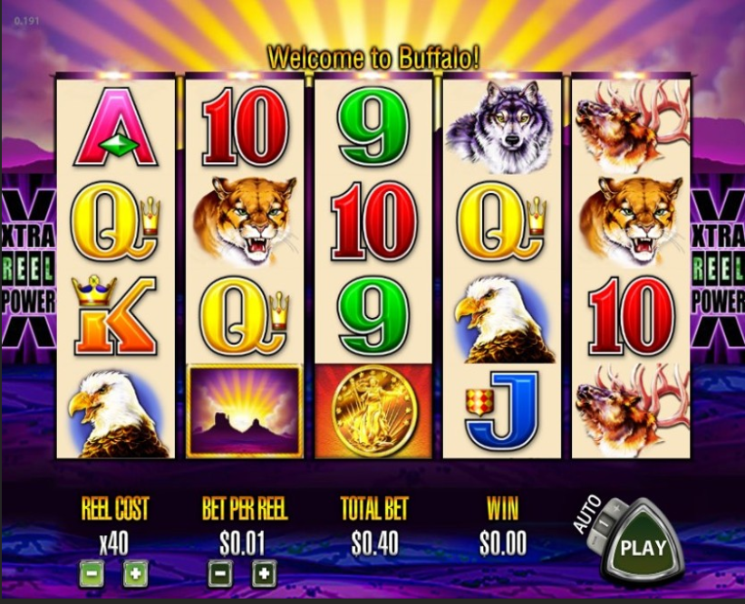 play buffalo slots online