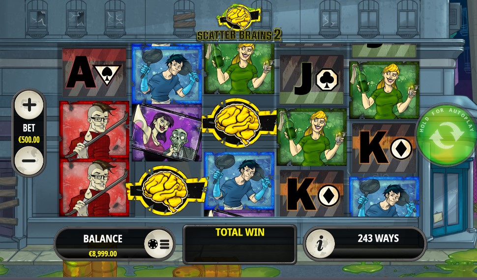 Scatter Brains 2 slot Scatter Brains 2 slot