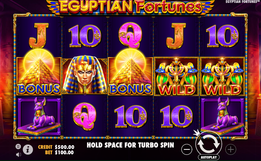 Egyptian Fortunes slot Egyptian Fortunes slot