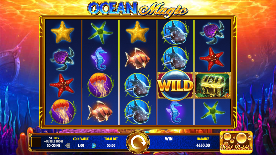 ocean magic ultra slot machine