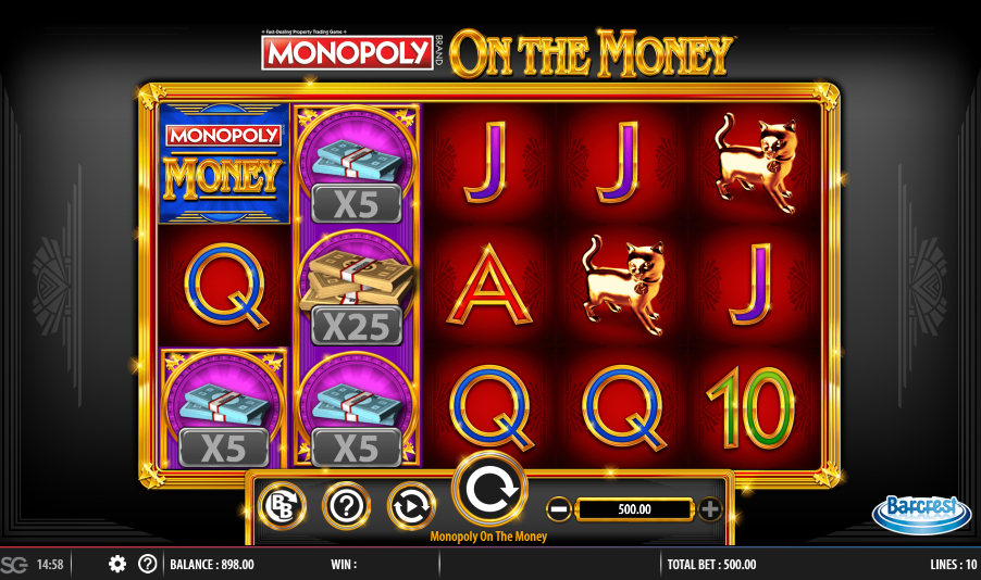 Monopoly On The Money demo Monopoly On The Money demo