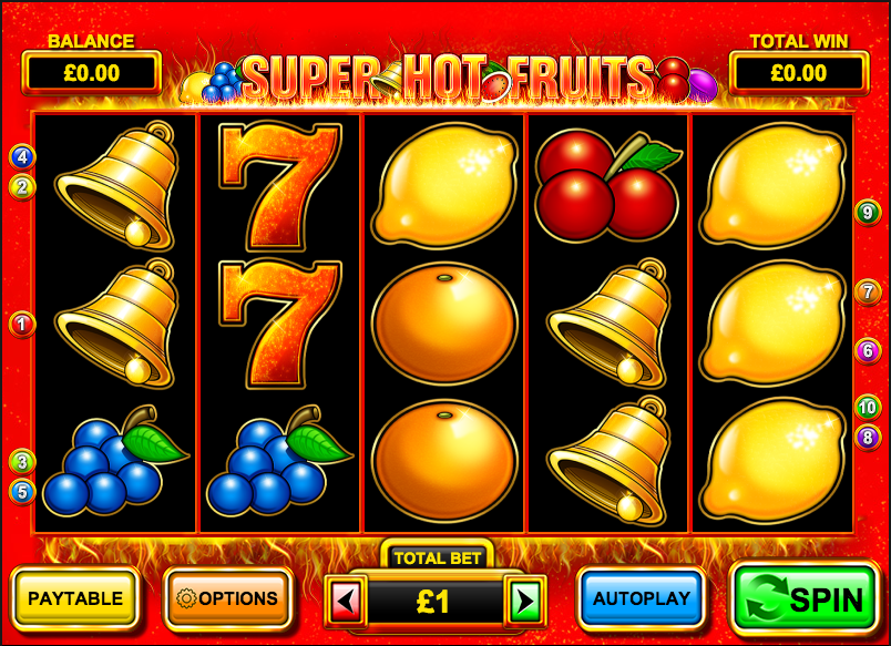 Super Hot Fruits online, free