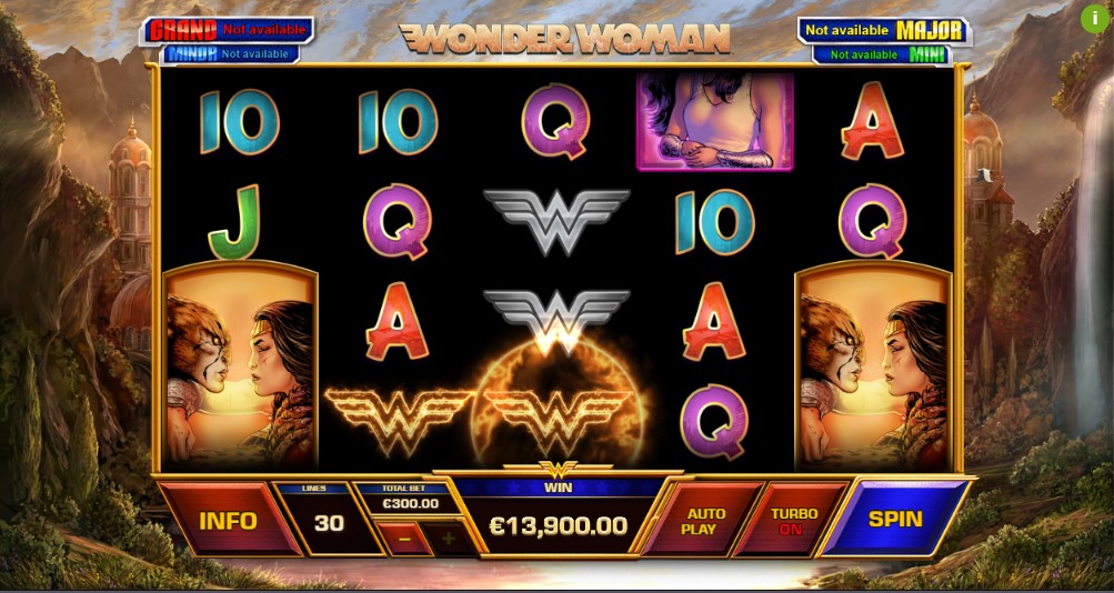 Wonder Woman Playtech slot Wonder Woman Playtech slot