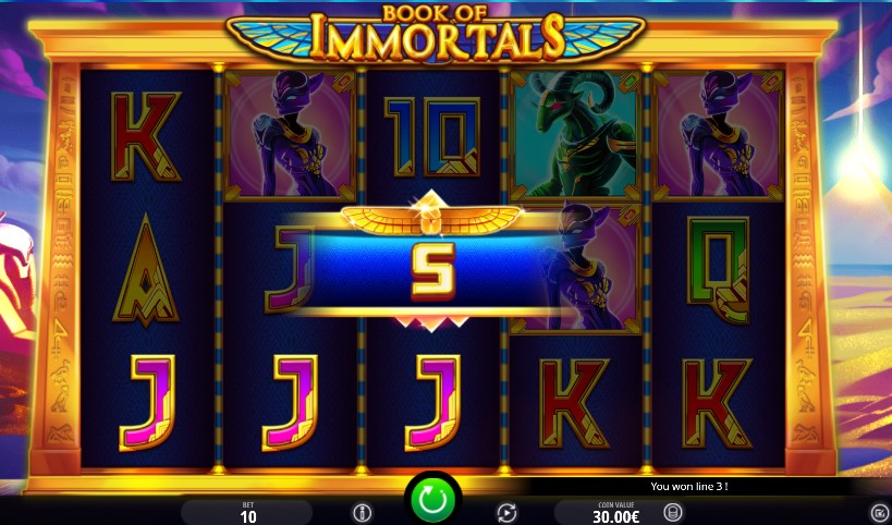 Book of Immortals slot Book of Immortals slot