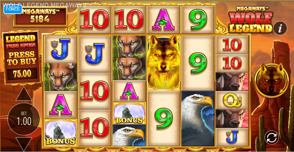Wolf Legend Megaways slot Wolf Legend Megaways slot