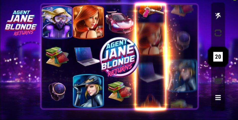 Agent Jane Blonde Returns slot Agent Jane Blonde Returns slot