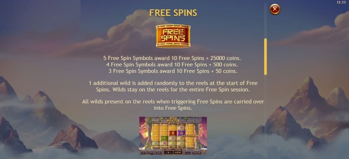 Wild Mantra slot Wild Mantra slot