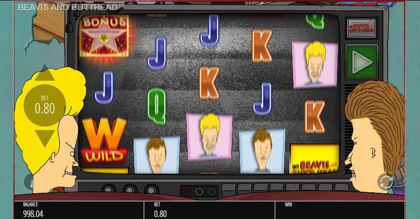 Beavis and Butt Head slot Beavis and Butt Head slot