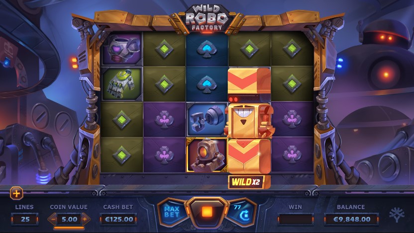 Wild Robo Factory slot Wild Robo Factory slot