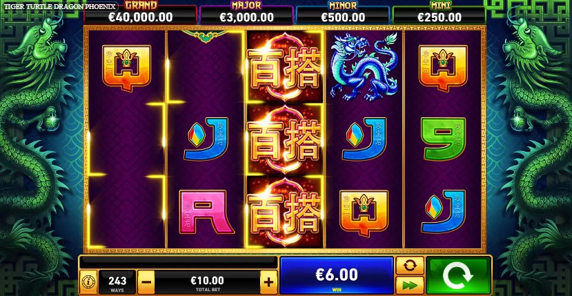 Tiger Turtle Dragon Phoenix slot Tiger Turtle Dragon Phoenix slot