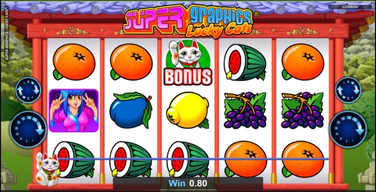 Super Graphics Lucky Cats slot Super Graphics Lucky Cats slot