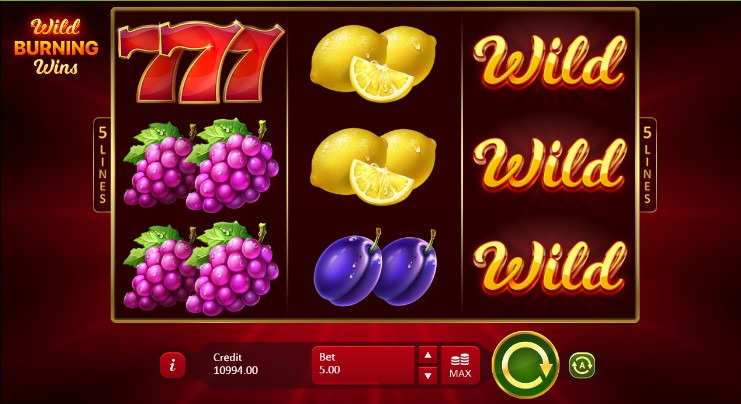 Wild Burning Wins: 5 Lines slot Wild Burning Wins: 5 Lines slot