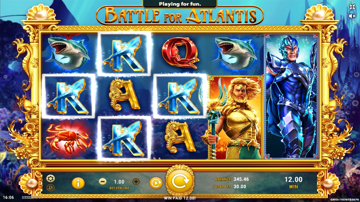 Battle of Atlantis slot Battle of Atlantis slot