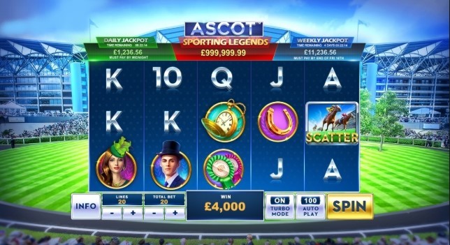 Ascot Sporting Legends slot Ascot Sporting Legends slot