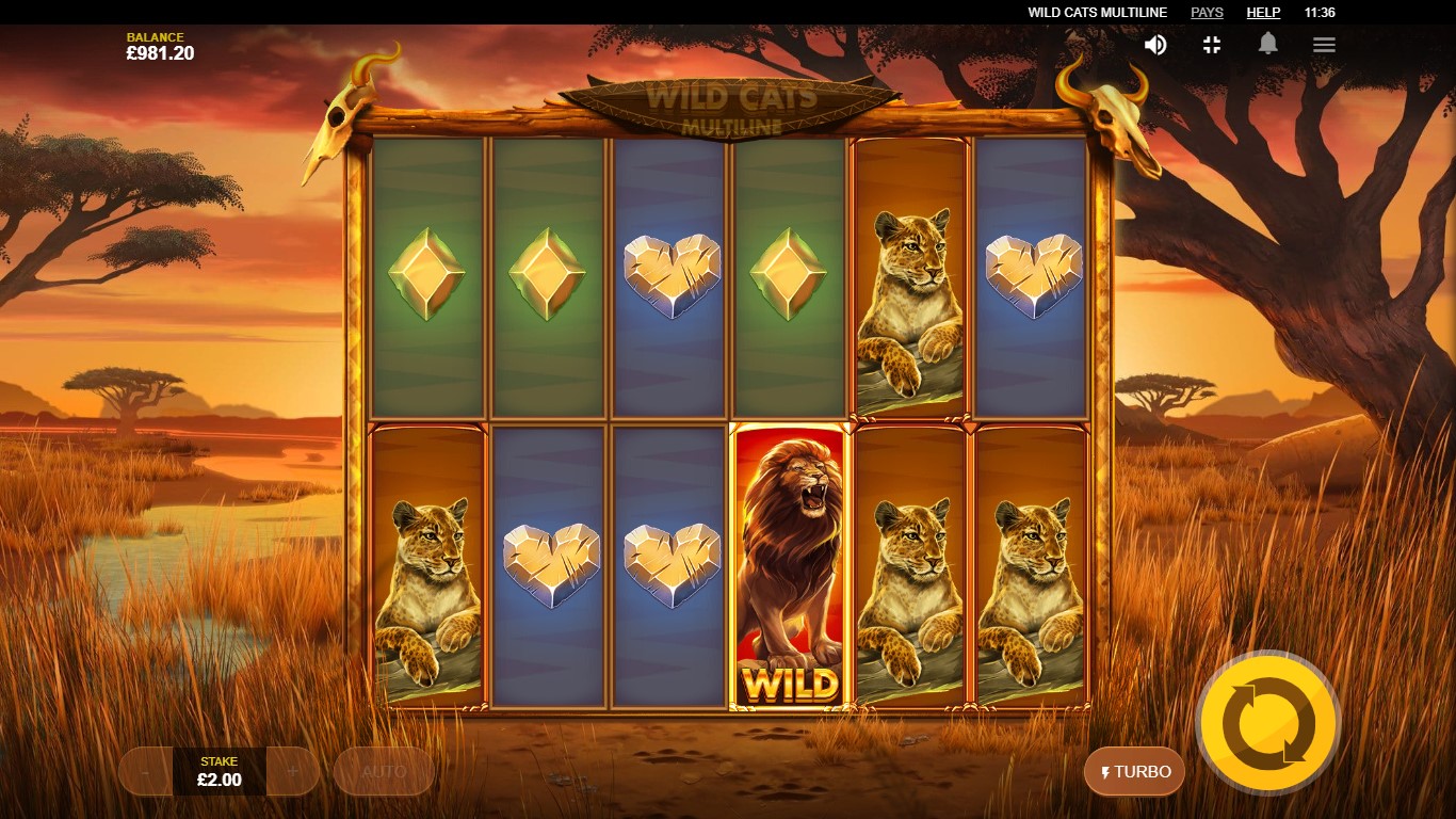 Wild Cats Multiline slot Wild Cats Multiline slot