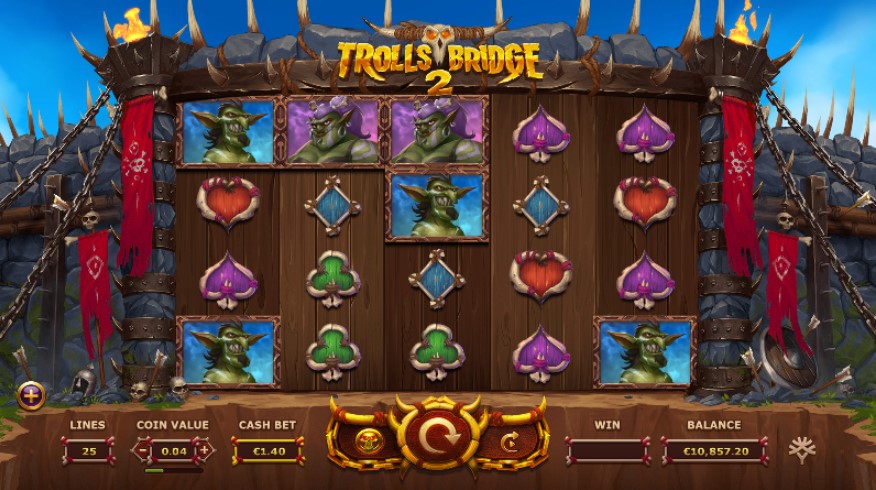 Trolls Bridge 2 slot Trolls Bridge 2 slot