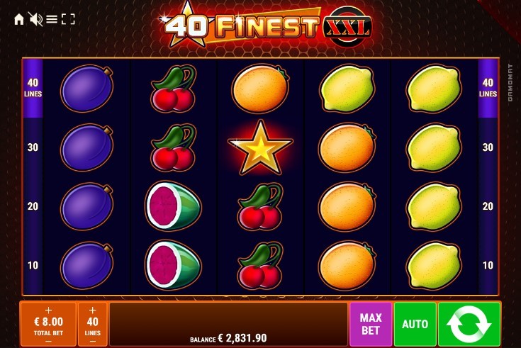 40 Finest XXL slot 40 Finest XXL slot