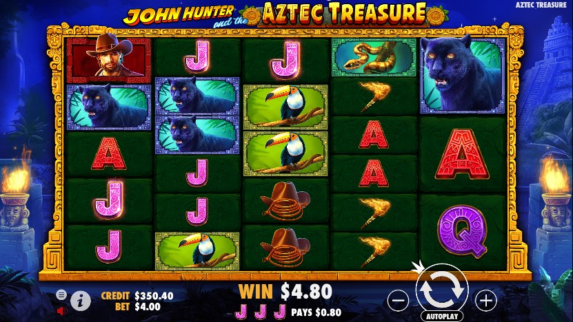 John Hunter and the Aztec Treasure slot John Hunter and the Aztec Treasure slot