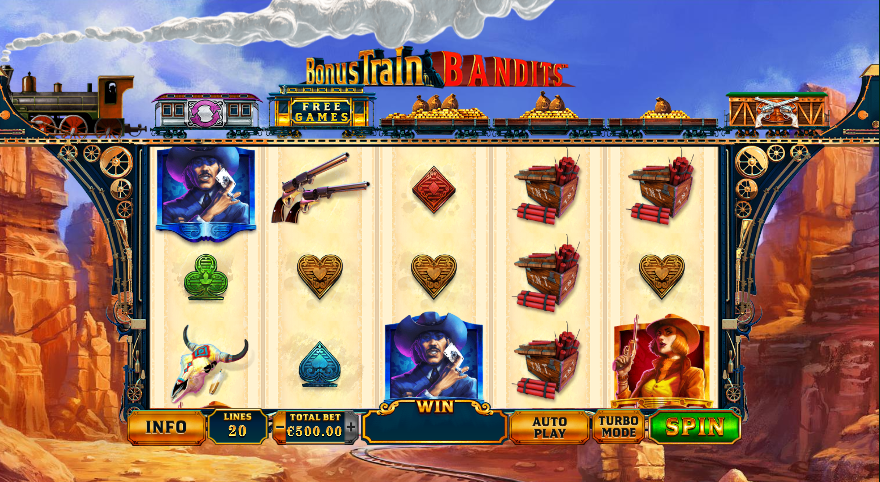 Bonus Train Bandits slot Bonus Train Bandits slot