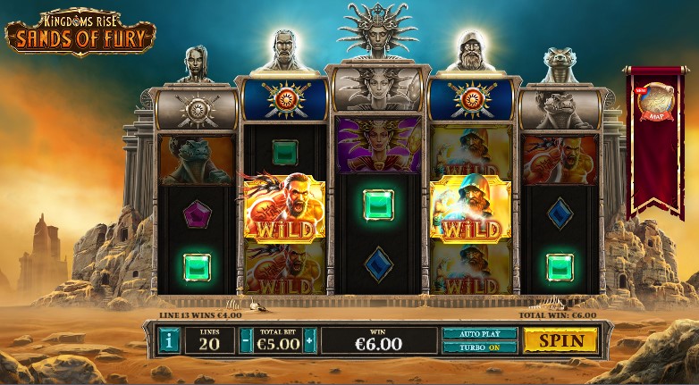Kingdoms Rise: Sands of Fury slot Kingdoms Rise: Sands of Fury slot