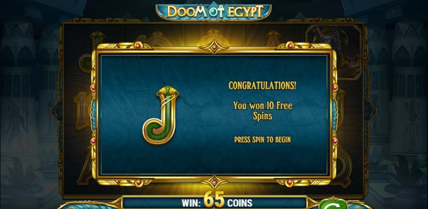 Doom of Egypt slot Doom of Egypt slot