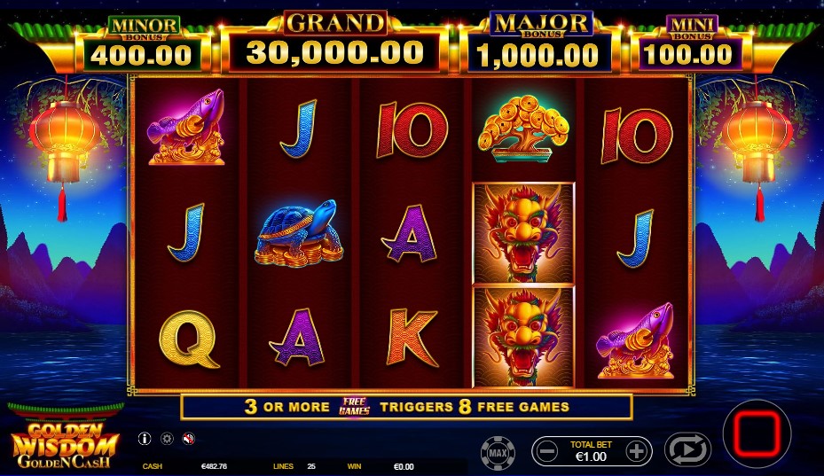 Golden Wisdom Golden Cash slot Golden Wisdom Golden Cash slot