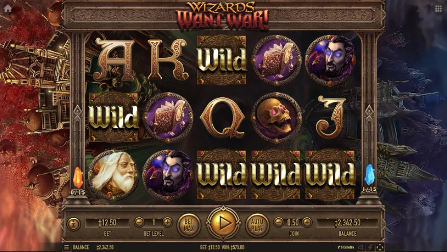 Wizards Want War slot Wizards Want War slot