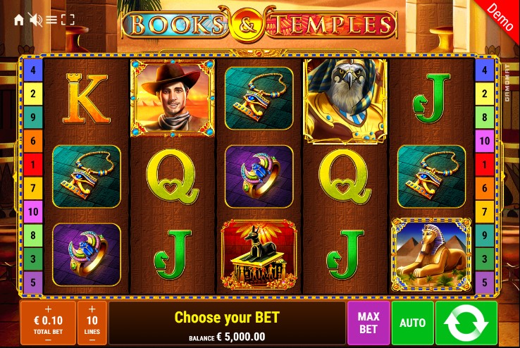 Books and Temples slot Books and Temples slot