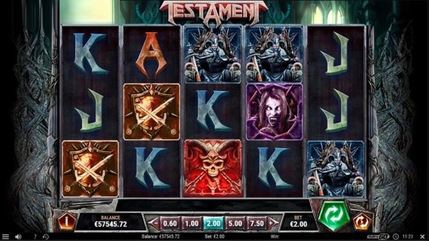 Testament slot Testament slot