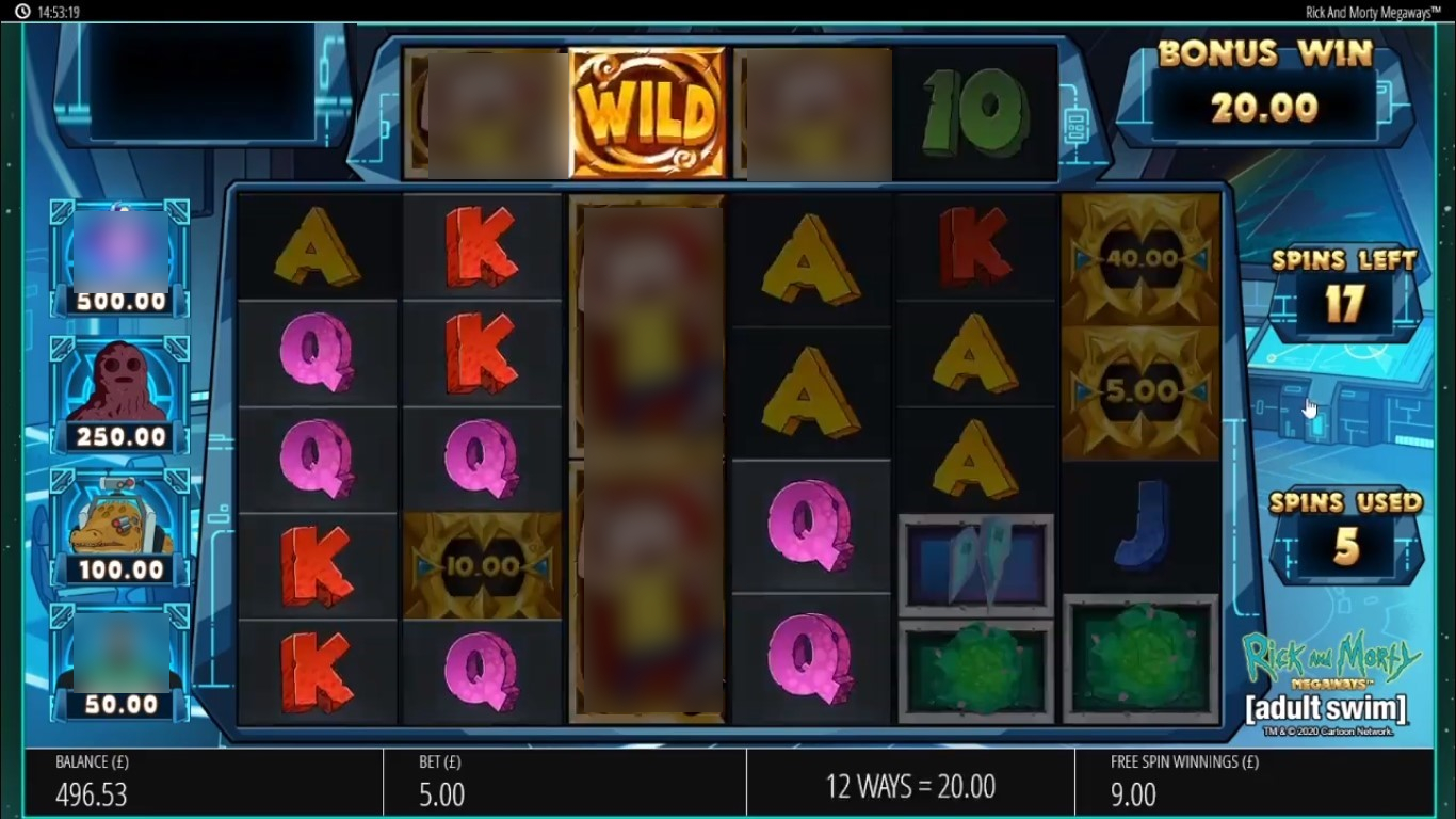 Rick and Morty Megaways slot Rick and Morty Megaways slot