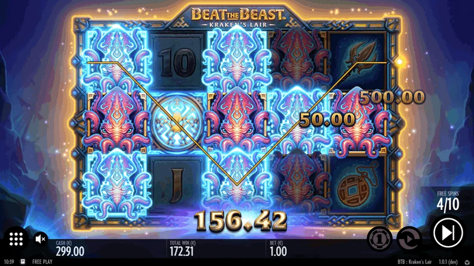Beat The Beast: Krakens Lair slot Beat The Beast: Krakens Lair slot