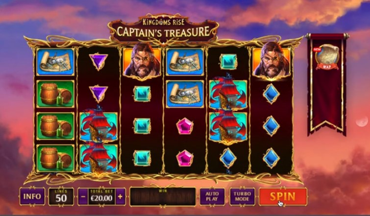 Kingdoms Rise Captain’s Treasure slot Kingdoms Rise Captain’s Treasure slot