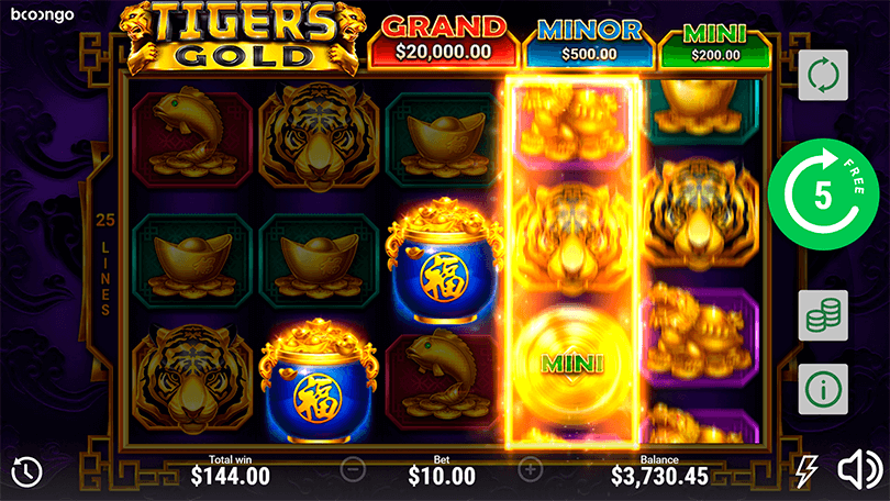 Tiger’s Gold: Hold and Win slot Tiger’s Gold: Hold and Win slot
