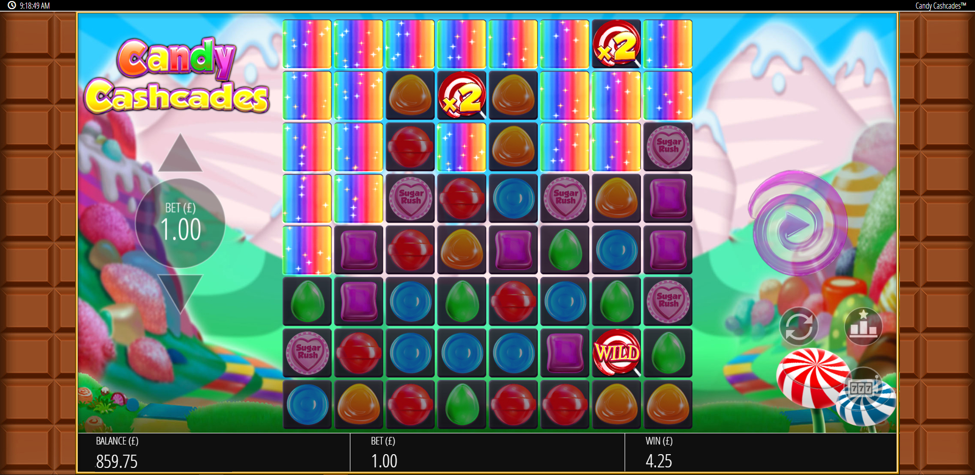 Candy Cashcades slot Candy Cashcades slot