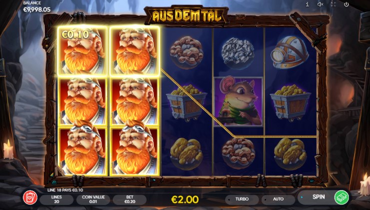 Aus Dem Tal slot Aus Dem Tal slot