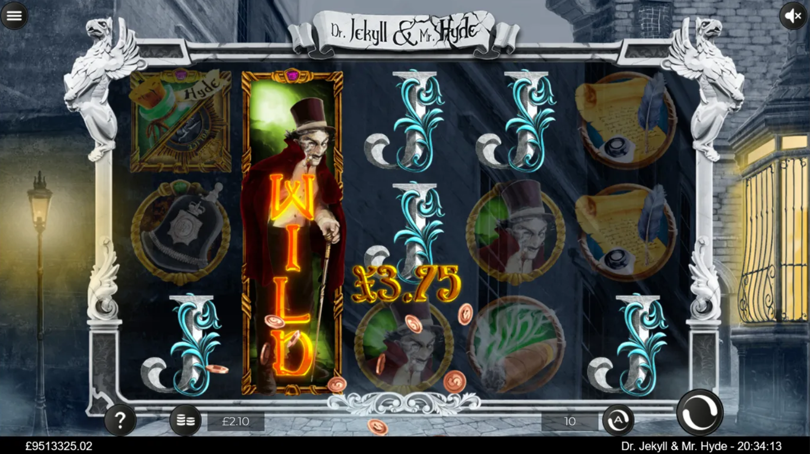 Dr Jekyll and Mr Hyde slot Dr Jekyll and Mr Hyde slot