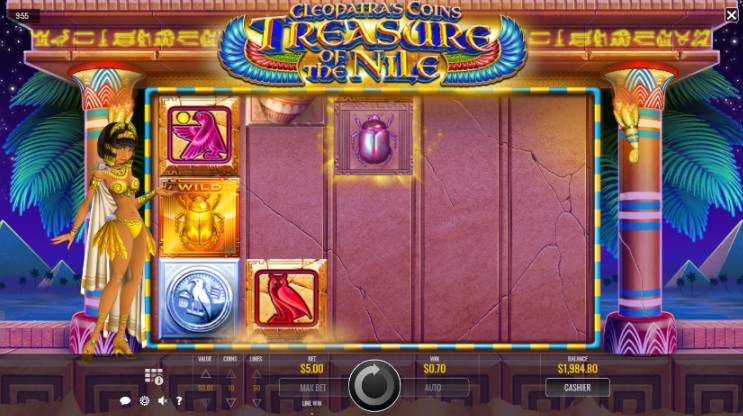 Cleopatra's Coins: Treasure of the Nile slot Cleopatra's Coins: Treasure of the Nile slot