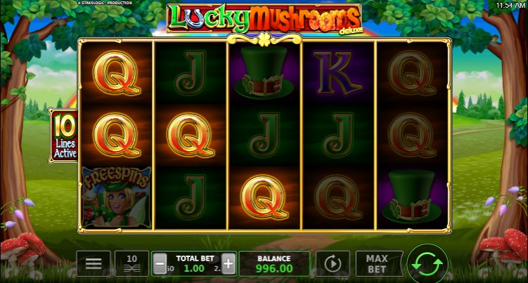 Lucky Mushrooms Deluxe slot Lucky Mushrooms Deluxe slot