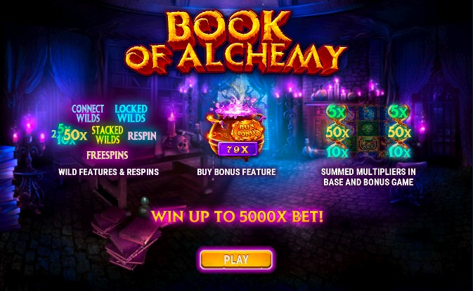 Book of Alchemy slot Book of Alchemy slot