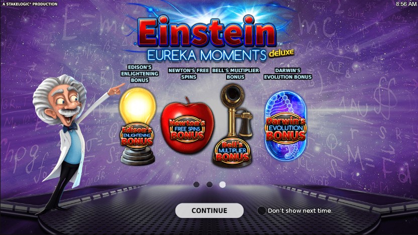 Einstein Eureka Moments Deluxe slot Einstein Eureka Moments Deluxe slot