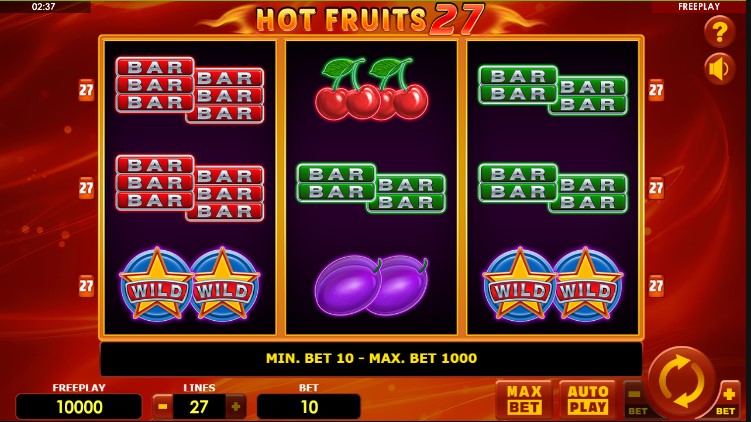 Hot Fruits 27 slot Hot Fruits 27 slot
