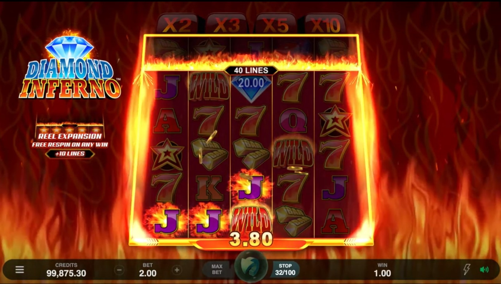 Diamond Inferno slot Diamond Inferno slot