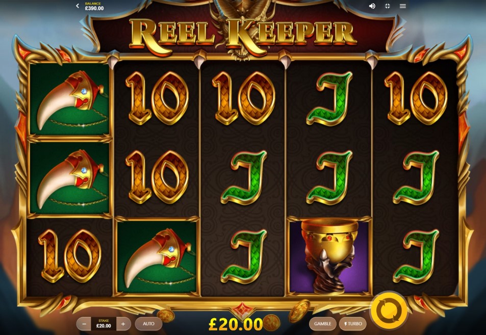 Reel Keeper slot Reel Keeper slot
