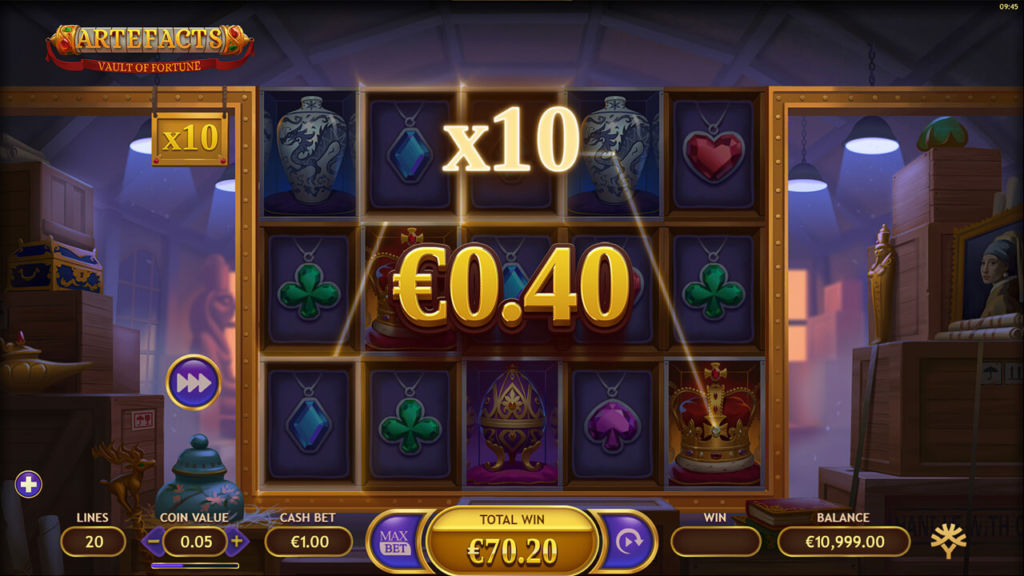 Artefacts: Vault of Fortune slot Artefacts: Vault of Fortune slot