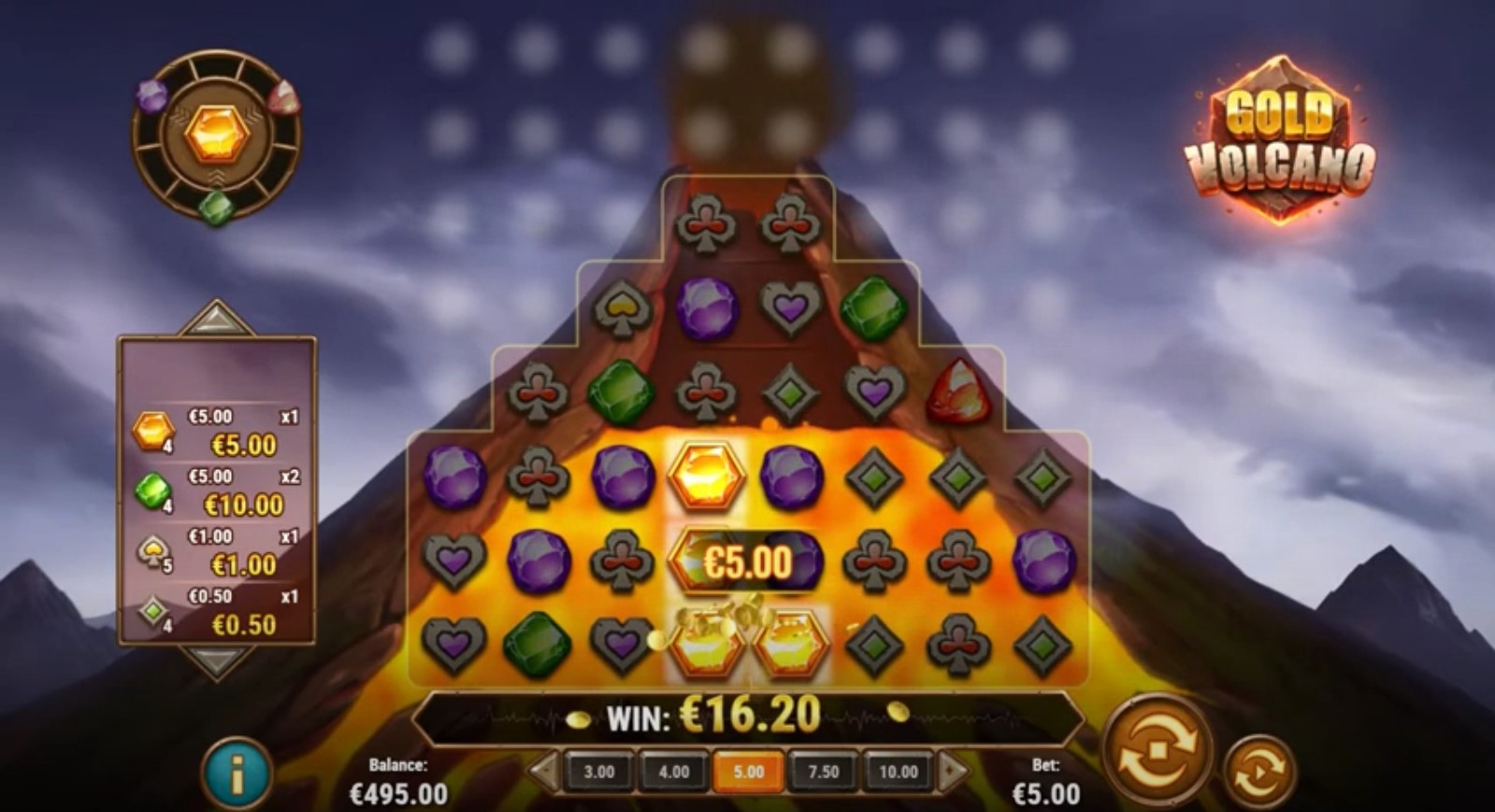 Play Gold Volcano Slot - Claim 100 Spins