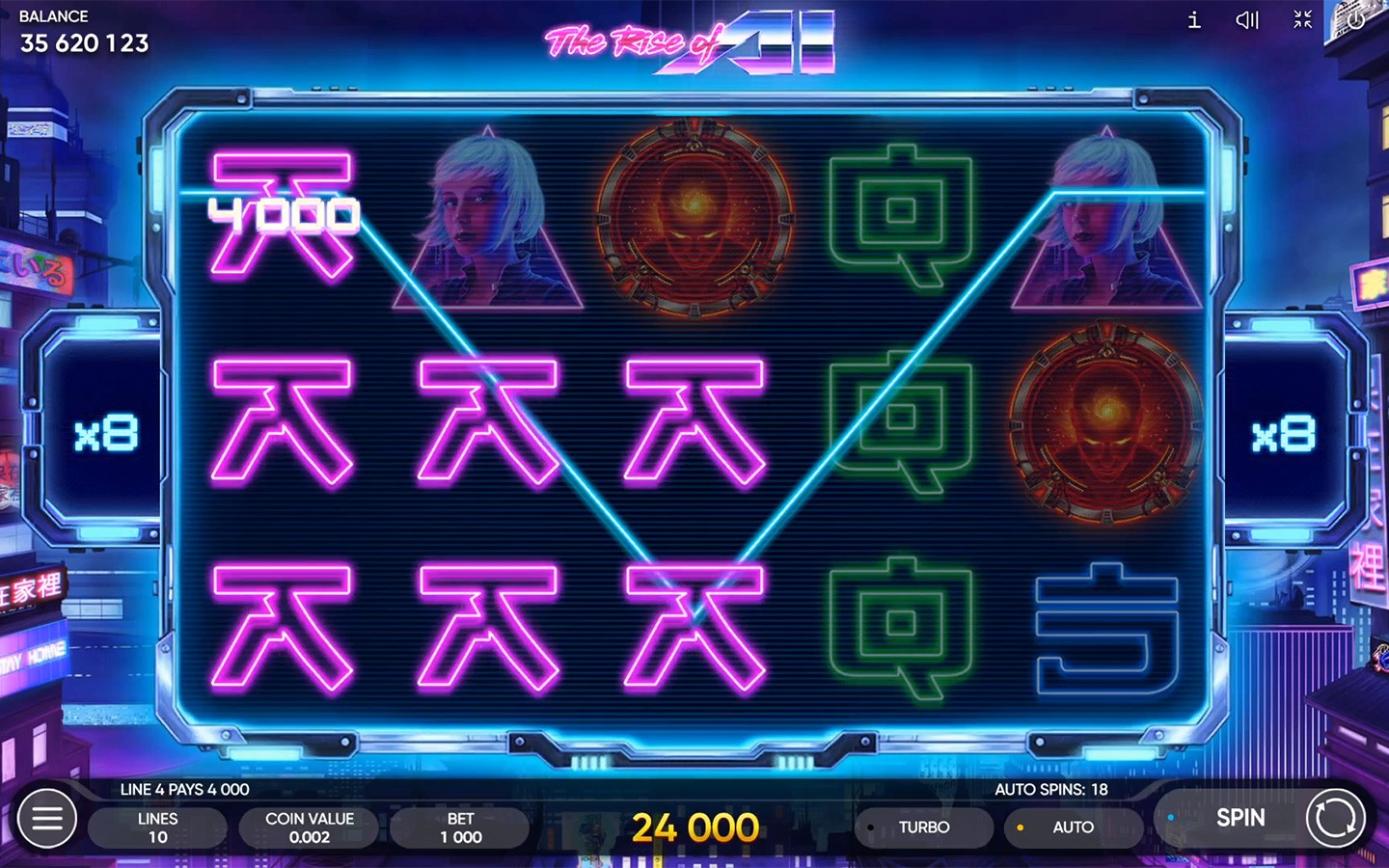 The Rise of AI slot The Rise of AI slot