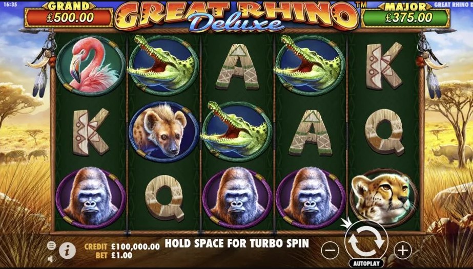 Great Rhino Deluxe slot Great Rhino Deluxe slot
