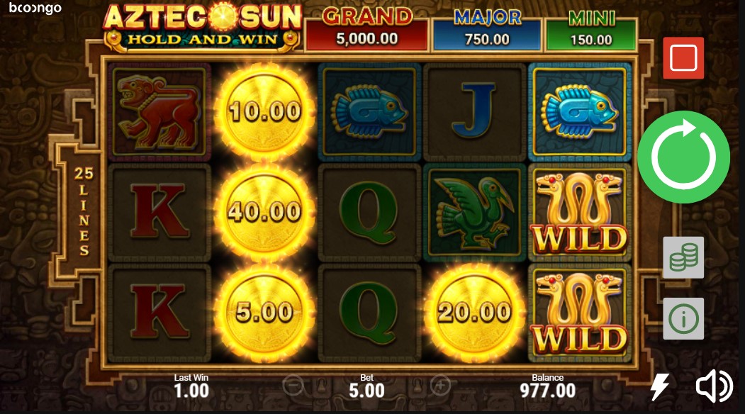 Aztec Sun: Hold and Win slot Aztec Sun: Hold and Win slot